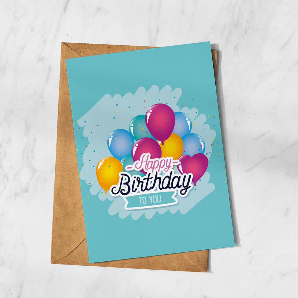 Happy Birth Day To You Card