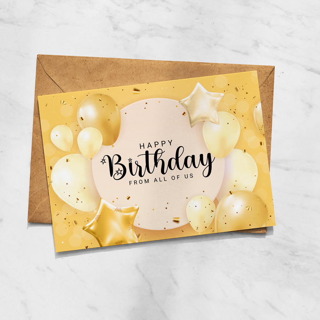 Happy Birthday From Us