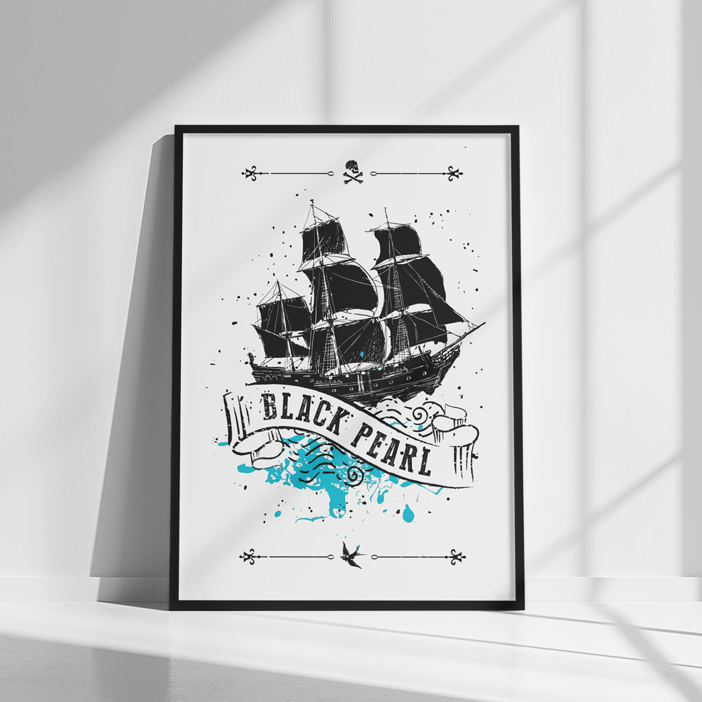 Black Pearl Wall Frame