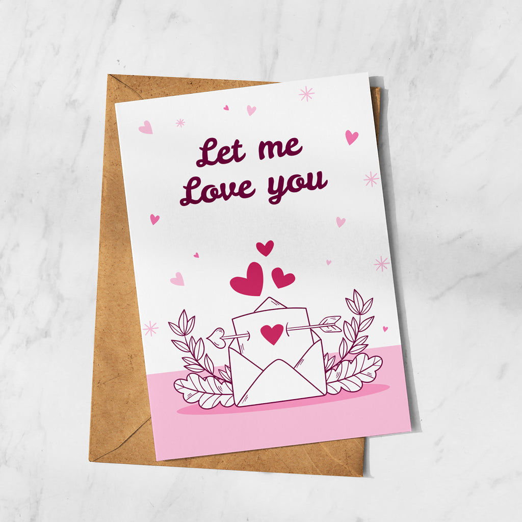 Let Me Love You Card