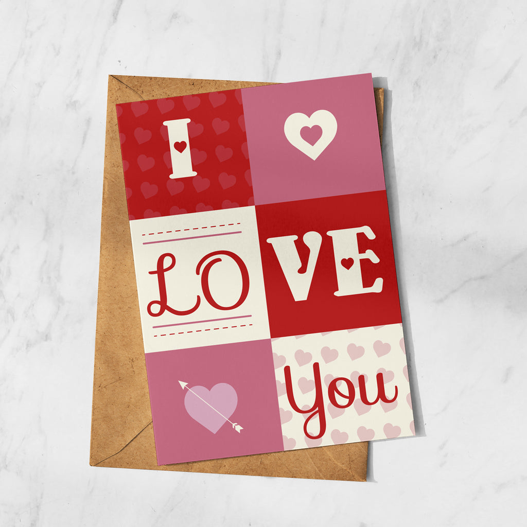 I Love You Card