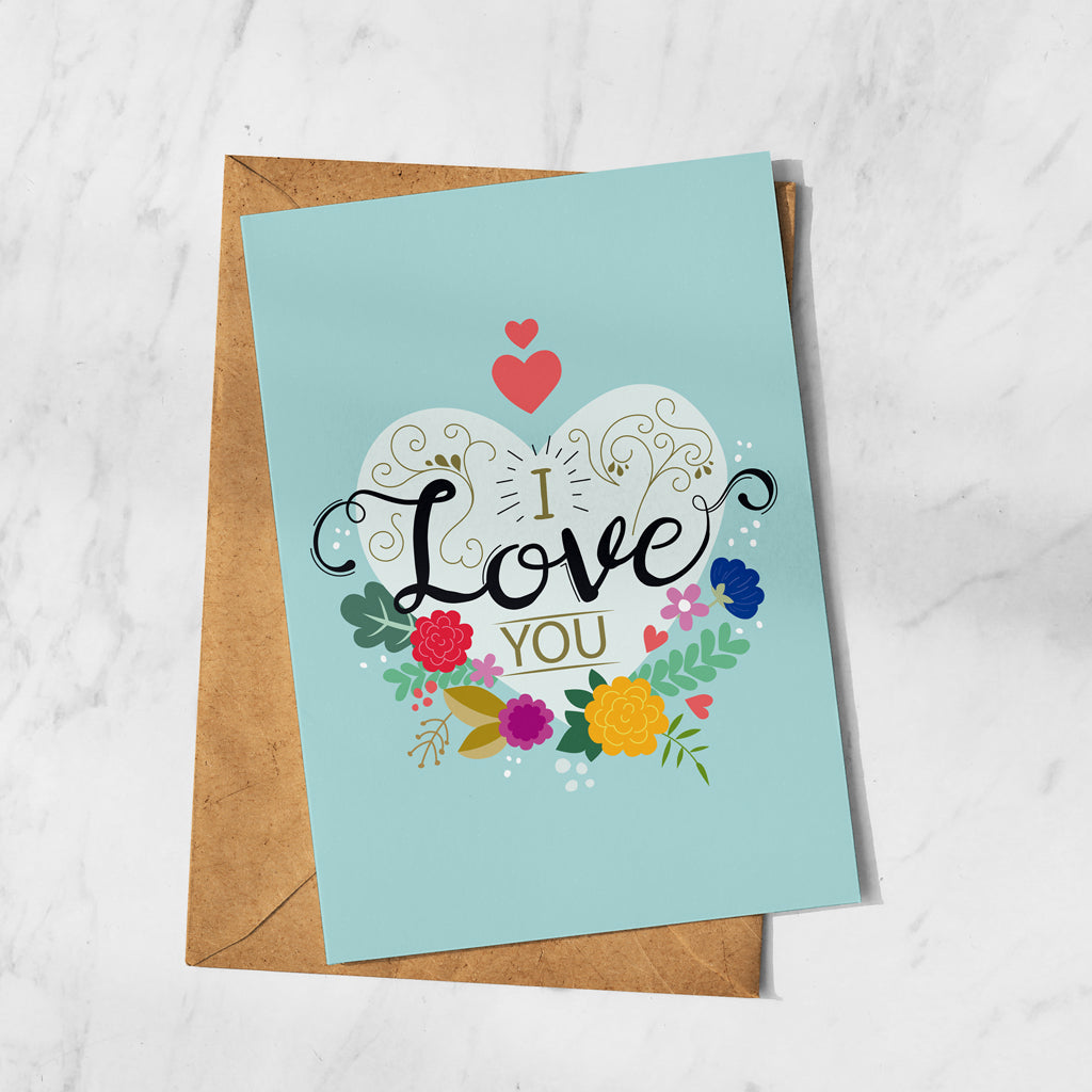 I Love You Card
