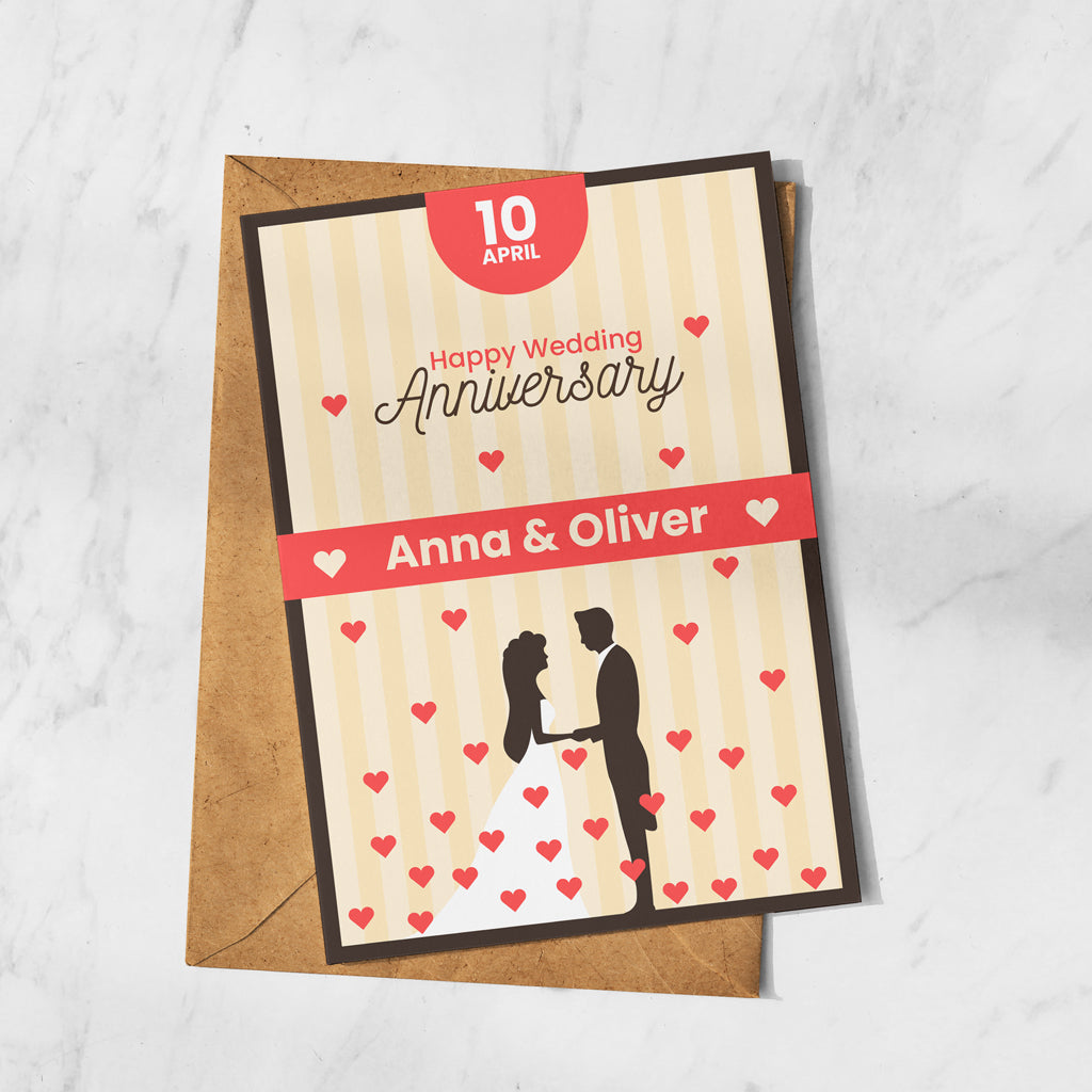 Happy Wedding Anniversary Card