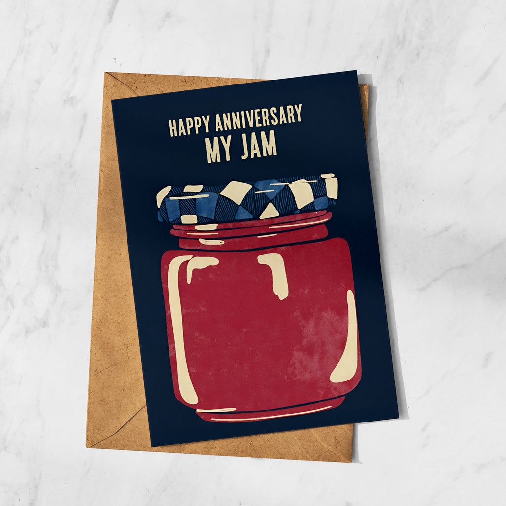 Happy Anniversary My Jam Card
