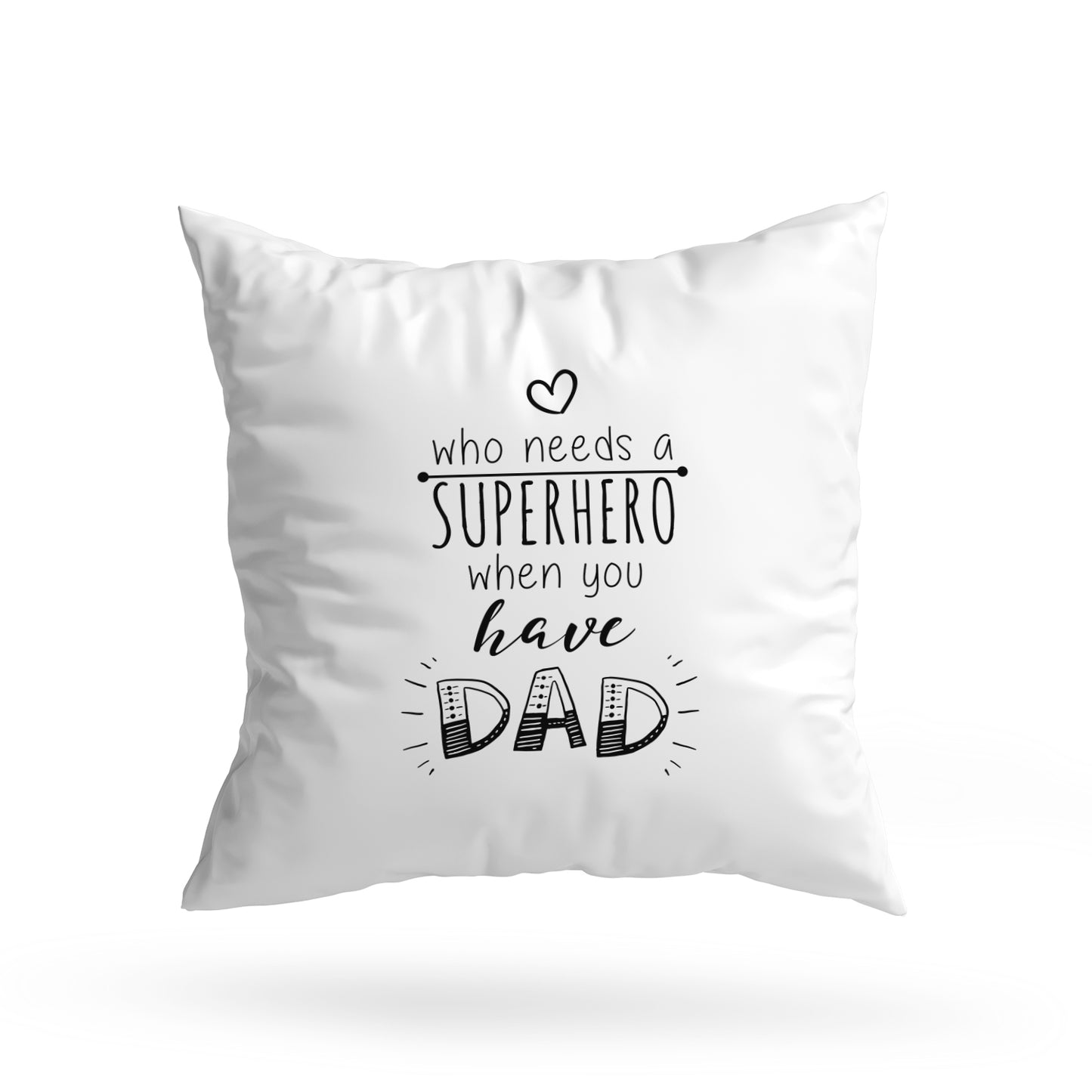 Super Hero Dad Pillow