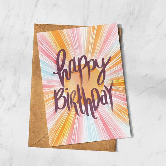 Happy Birthday Card