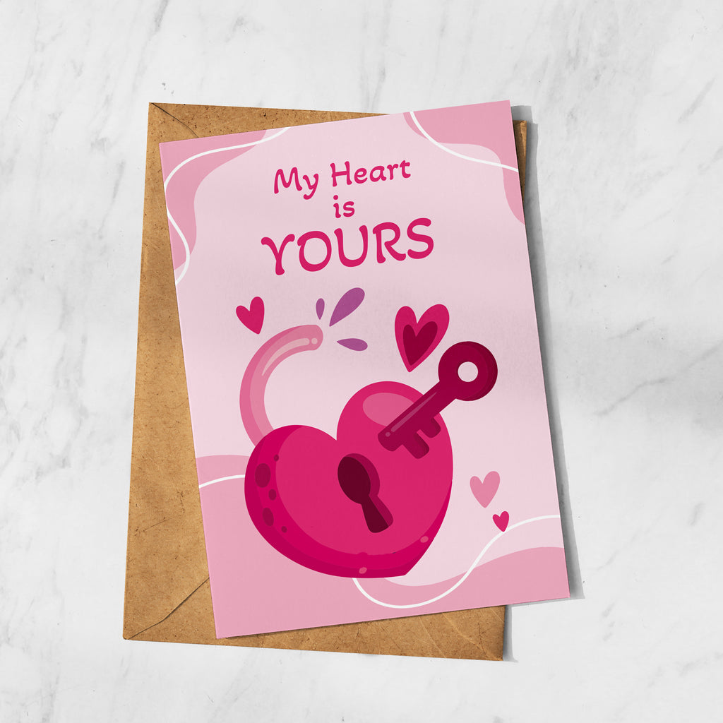 My Heart Is Yours Card