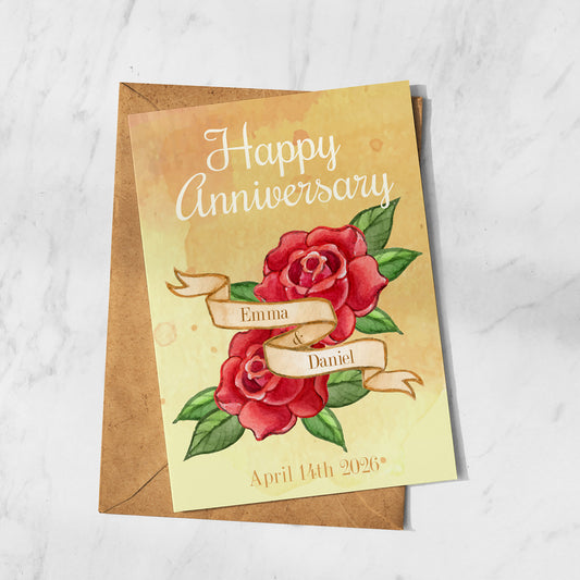 Happy Anniversary Card