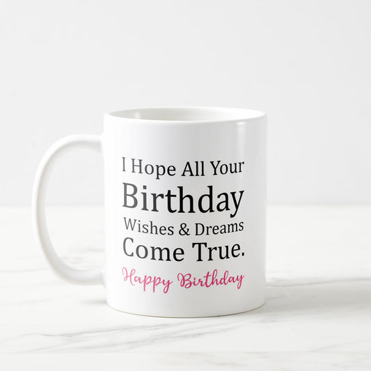 Birth Day Wishes Mug