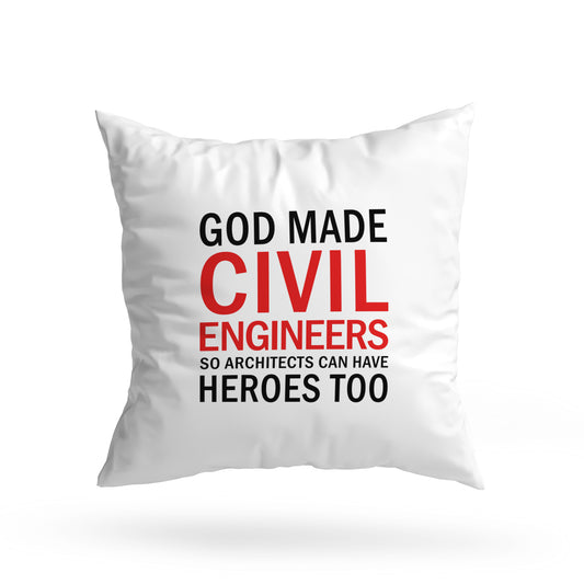 Civil Engineers Pillow