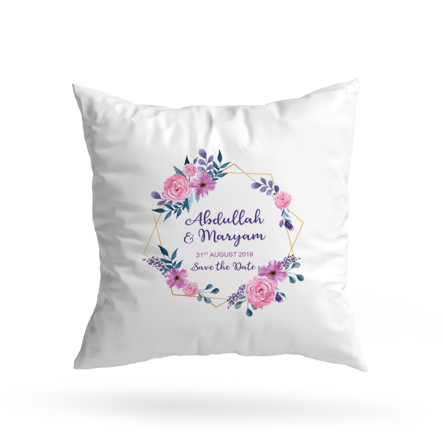 Save the Date Pillow